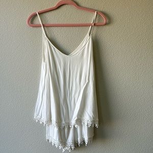 Love Tree Romper Small EUC